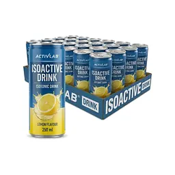 Блок ізотонічного напою ActivLab Isoactive Drink 24*250 мл - Лимон