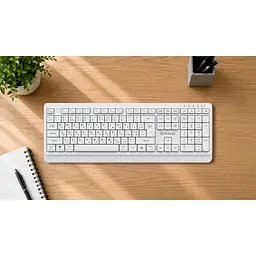 Клавіатура REAL-EL RK-761W Wireless White (EL123100059) - мініатюра 10