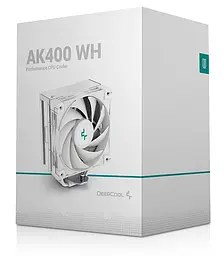 Кулер для процесора DeepCool AK400 White, алюміній, 1x120 мм, для Intel 115x/1200/1700, AMD AMx/FMx, 220W - мініатюра 6