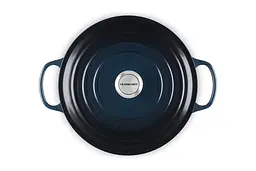 Каструля з кришкою Le Creuset Signature Cast Iron Round Casserole 21177261294475 24 см 4.2 л нюїт - мініатюра 4