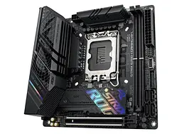Материнcька плата Asus ROG STRIX B760-I GAMING WIFI s1700 B760 2xDDR5 M.2 HDMI DP Wi-Fi BT mITX - мініатюра 5