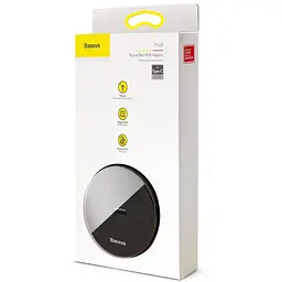 Мультипортовий адаптер USB Хаб Baseus Round Box Type-C + USB to 1 USB3.0 + 3 USB2.0 CAHUB-GA01 Black - мініатюра 6
