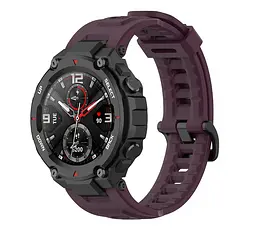 Силіконовий ремінець Primolux для смарт годинника Xiaomi Amazfit T-Rex (A1918)/T-Rex Pro (A2013) Purple - мініатюра 3