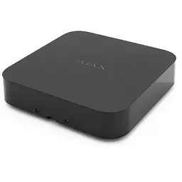Мережевий відеореєстратор Ajax NVR (8ch) black, роздільна здатність до 4К, підтримка ONVIF/RTSP, декодування H.265/H.264, ємність до 16Тб