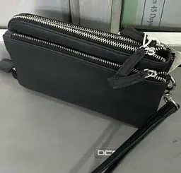 Місткий клатч на три відділи Tavinchi AJ-TV-106A-CL чорний - мініатюра 3