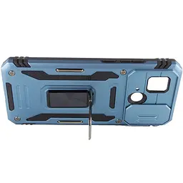 Ударостійкий чохол Camshield Army Ring для Xiaomi Redmi 9C / 10A Блакитний / Light Blue - мініатюра 5