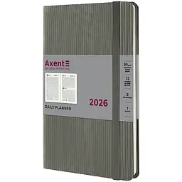 Щоденник Axent Partner Lines 2026 сірий 145 x 210 мм (8815-26-03-A) - мініатюра 2