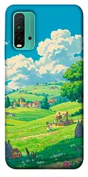 Чохол Demsky Miyazaki landscape для Xiaomi Redmi Note 9 4G / Redmi 9 Power / Redmi 9T
