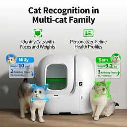 Смарт автоматичний лоток PETKIT Purobot Max Pro with Camera (P9904) - мініатюра 9