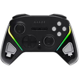 Геймпад Ajazz GP100 2.4G/BT/USB Switch/PC/iOS/Android RGB Black (GP100-B) - мініатюра 1