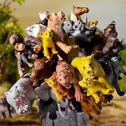 Стретч-іграшка у вигляді тварини Diramix The Epic Animals - Сім'я Тварин (DIR-T-00006) - мініатюра 8