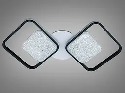 Люстра стельова Diasha LED біла чорна 130W димер - мініатюра 3