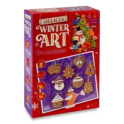 Печиво цукрове Delicia Winter Art Decorations Ялинкові прикраси 560 г