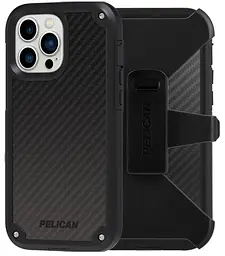 Протиударний чохол Pelican Shield Kevlar для iPhone 13 Pro Max/12 Pro max Black аналог OtterBox Defender