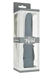 Вібратор Get Real Classic Smooth Vibrator Класичний силіконовий, 20,5 см чорний - мініатюра 4
