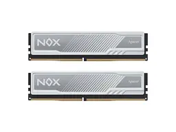 Модуль пам'яті Apacer 32 GB (2x16GB) DDR5 5600 MHz Nox White (AH5U32G56C522MWAA-2)
