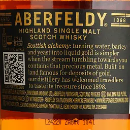Віскі Aberfeldy 12 yo Single Malt Scotch Whisky 40% 0.7 л - мініатюра 7