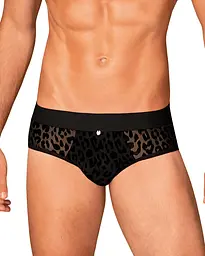 Чоловічі труси Obsessive Azmeron Jockstrap S/M чорний - мініатюра 2