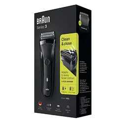 Електробритва Braun Series 3 300 Black - мініатюра 3