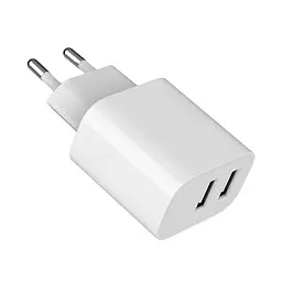 Зарядний пристрій Gembird 2xUSB-A 5 В / 2.4 А (12 Вт) білий (TA-UC-2A12-01) - мініатюра 5