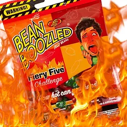 Екстремально гострі цукерки Jelly Belly Bean Boozled Flaming Five Challenge 53г - мініатюра 3