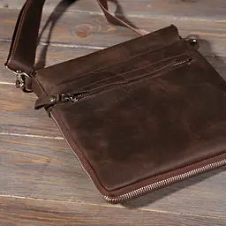 Чоловіча шкіряна сумка SHVIGEL 22х25,5х3-6,5 см sum0012622 - мініатюра 6