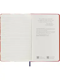 Записник Moleskine Year of the Tiger середній, Лінійка Червоний Канва (LECNYTIGQP060) - мініатюра 5