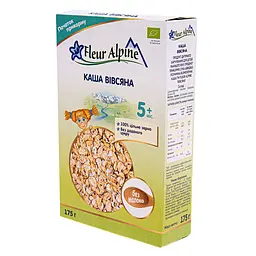 Каша безмолочна Fleur Alpine Organic Вівсяна 175 г