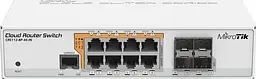 Комутатор мережевий Mikrotik CRS112-8P-4S-IN