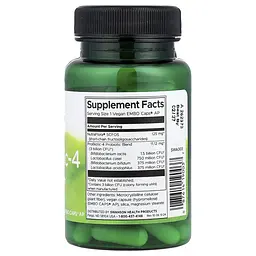 Пробіотик Swanson Probiotic-4, 60 капсул - мініатюра 2