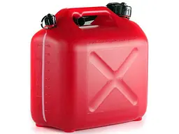 Каністра 12 Atelie пластик 10л HDPE для палива з прозорою мірноюсмугою і лійкою + повітряний клапан - мініатюра 2