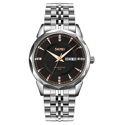 Наручний годинник Skmei 9268 Silver Black, 9268SIBK (18385)