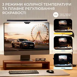 Лампа на монітор (Скрінбар) OfficePro SL083B (SL083B) - мініатюра 9