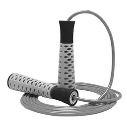 Скакалка Power Play 4206 2.75 м, Grey/Black