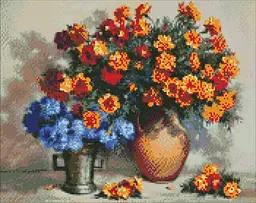 Алмазна мозаїка Квіткові обійми 40x50 см AMO7406