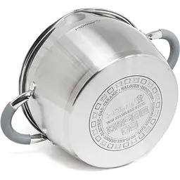 Каструля Holmer CR-16536-SSGD Chef Assistant з кришкою 3.4 л (CR-16536-SSGD Chef Assistant) - мініатюра 3