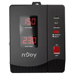 Стабілізатор nJoy Alvis 2000 AVR 2 розетки (AVRL-20002AL-CS01B) - мініатюра 2