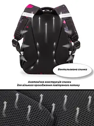 Ортопедичний шкільний рюкзак 6 в 1 для дівчинки School Standard 38х30х18 см з Kurumi для молодших класів (SET 170-67) - мініатюра 11