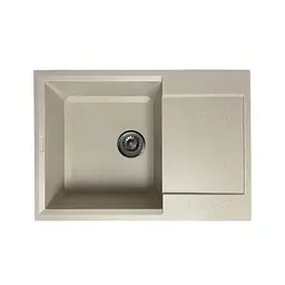 Кухонна мийка Adamant HORIZON MEDIUM avena 700x500x230 мм, з крилом 70 см - мініатюра 2