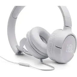 Гарнітура JBL Tune 500 (JBLT500WHT) White UA - мініатюра 5