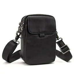 Чоловіча міні-сумка через плече шкіряна Tiding Bag 8899A