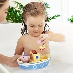 Іграшка для ванної Toomies Човен дідуся Пеппи (E73414) - мініатюра 4