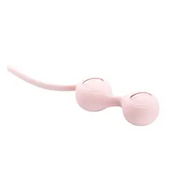 Вагінальні кульки Pretty Love Kegel Tighten Up, 16.3 см, світло-рожевий - мініатюра 2
