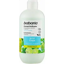 Шампунь Babaria очисний S.O.S. проти лупи 500 мл