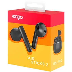 Гарнітура ERGO BS-740 Air Sticks 2 Black - мініатюра 9