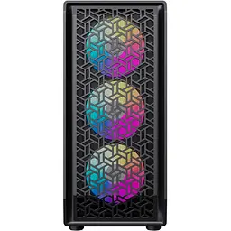 Корпус GameMax Forge COC, Black, без БП, Midi Tower, Micro ATX / Mini ITX, Type-C / USB 3.0 / USB 2.0, макс. CPU - 155 мм / VGA - 330 мм, 4x120 мм ARGB, 1xCOC Turbo Fan, бічна панель із загартованого скла - мініатюра 3