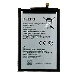 Аккумулятор оригінал Tecno Spark 6 Go/ Camon 15/ Spark 5 Pro (BL- 49FT)