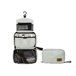 Косметичка Naturehike NH20SN010, розмір S, світло-сіра - мініатюра 2