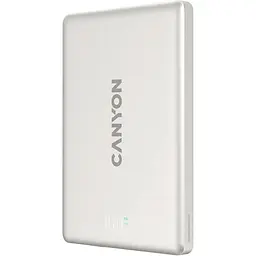 Павербанк Canyon Magnetic Gray 5 000 mAh / 20 Вт (CNS-CPB500G) - мініатюра 3