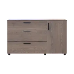 Комод Doros Торн Кремона Канноло 3Ш/1Д 135х51.6х80 (41510177) - мініатюра 6